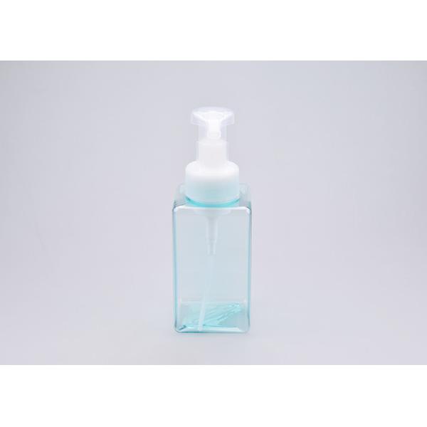 Quality Reusable 0.4cc 450ml Blue Translucent Soap Dispenser Refill Bottle for sale