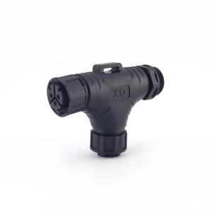 Buy cheap Factory Price IP68 3 Ways M25 Waterproof Panel Mount Connector T Shape Male Female Outdoor Waterproof Cable Connectors from wholesalers