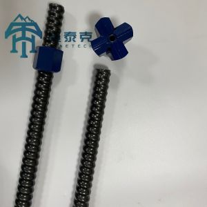 Buy cheap 25mm-130mm Diameter Self Drilling Anchor Bolt with 800MPa-1200MPa Tensile Strength and R32N-18.5 Model for Mining product