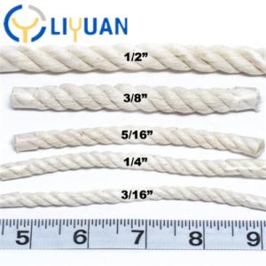 Buy cheap Twist Braided 100% Natural Cotton Rope Macrame 3mm Specifications 2mm-60mm from wholesalers