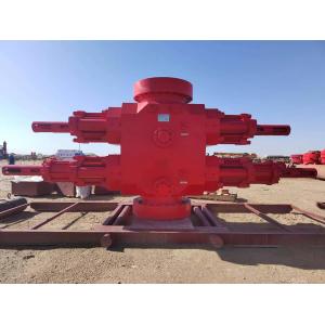 Buy cheap Double Ram BOP forged U type with hydraulic open and close bonnets shear structure with tandem boosters from wholesalers