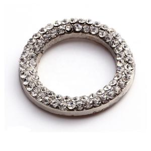 Buy cheap Circle Style Decorative Shoe Clips External 32mm Inner 23MM Size from wholesalers