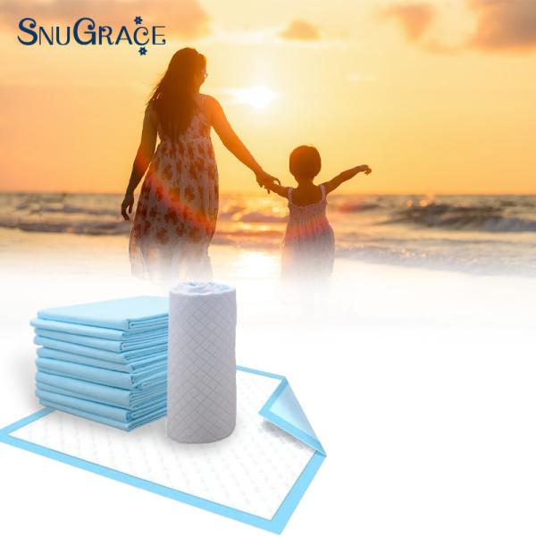 Quality Absorption Soft Breathable Disposable Incontinence Mattress Pad for Home Care Products for sale
