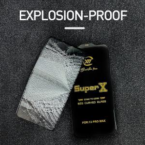 Buy cheap Super X Big Curved Class Full Glue Tempered Glass Screen Protector For Iphone Huawei from wholesalers