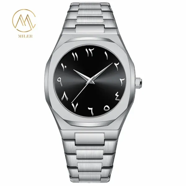 High Quality Bucket Couple Waterproof Watches Quartz Watch for Men and Woman