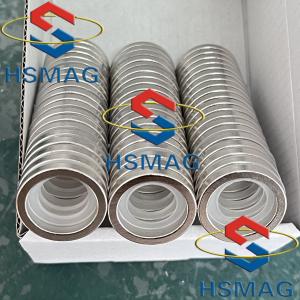 Electroplate Wearproof Super Strong Ring Samarium Cobalt Magnets High Temp