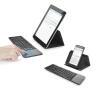 Buy cheap Foldable Bluetooth Keyboard,ABS Portable Mini Keyboard with Touchpad for IOS,Android from wholesalers