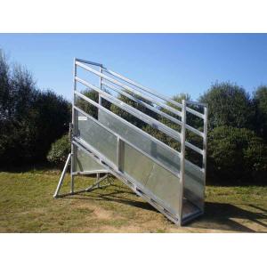 Buy cheap 40x80mm Oval Tube Livestock Galvanized Horse Panels from wholesalers