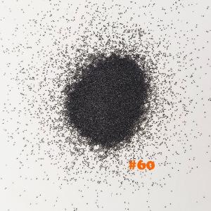 Buy cheap Surface Deburring Abrasive Black Aluminium Oxide Sandblasting Media 60 Mesh from wholesalers