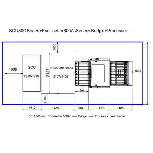 Buy cheap 256CH Screen Dot Thermal CTP Plate Machine 2540dpi With Autoloader from wholesalers