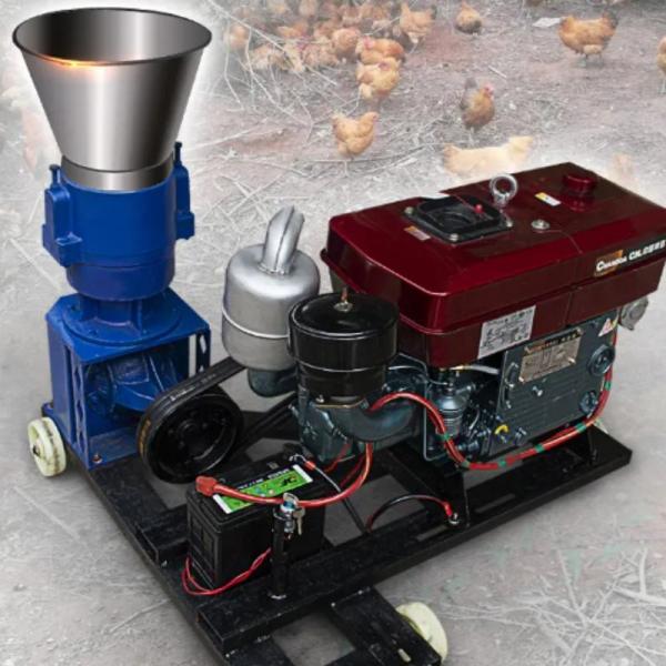 Quality Diesel Model 30HP Chicken Pellet Mill Machine 2200r for sale