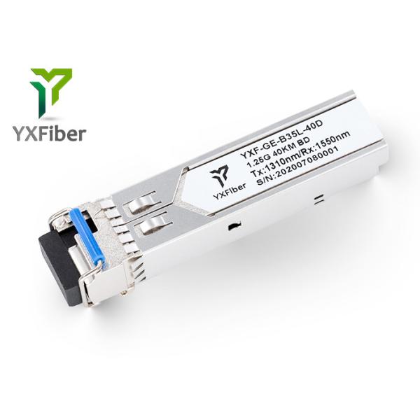 Buy cheap LC BIDI 1.25Gbps SMF SFP Optical Transceiver Module from wholesalers