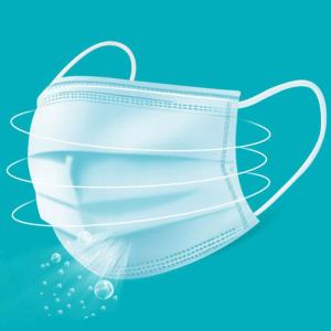 Buy cheap Fabric Disposable Pollution Mask Three Layers Social Space Keeping Protection from wholesalers