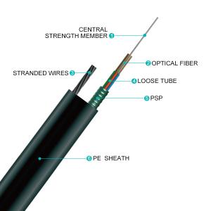 Buy cheap GYTC8S Communication Figure 8 Fiber Optic Cable For Aerial from wholesalers