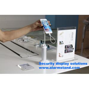 COMER anti-theft gripper plastic magnetic stands for mobile phone stores