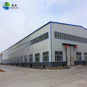 Buy cheap Steel Structure Warehouse with Galvanized Frame and Sandwich Roof from wholesalers