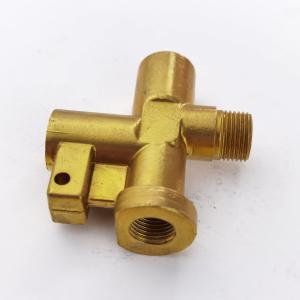 Buy cheap Customized Brass Y-Junction Air Valve CNC Machining Part for Industrial Equipment from wholesalers