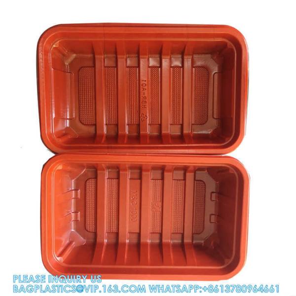 1000ml Rectangular Single Compartments Disposable Microwavable Takeaway Food