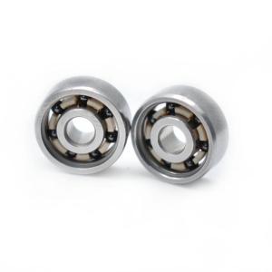 Buy cheap Peek Cage Si3n4 Hybrid Ceramic Bearings S623C 3x10x4mm from wholesalers