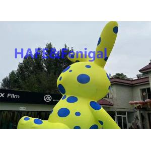 Buy cheap 3.2 M High Decorative Inflatable Advertising Balloon Decorated Rabbits 220V from wholesalers