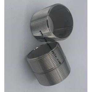 Buy cheap Welded Stainless Steel Threaded Nipple  Brush Polish Bright Surface from wholesalers