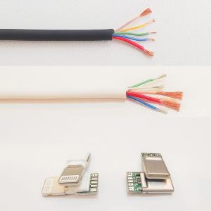 DIY Kit 6mm O.D USB-C 3.1 Type C Charge Cable PD 100W Charging for Laptops