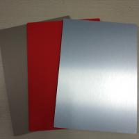Buy cheap Stainless Steel Wall Cladding Moisture Proof Brush Texture Composite Panel product