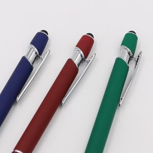 Buy cheap Classical Touchscreen Metal Press Ballpoint Pen Click Stylus Tip Aluminium Ball Pen from wholesalers