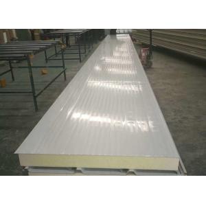 Buy cheap Warehouse Insulated Metal Roof PUR Foam PU Sandwich Panel from wholesalers