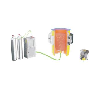 Buy cheap Automatic Bottom Gas Diffuser System for In Foundry Refining from wholesalers