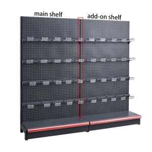 Buy cheap Supermarket Display Shelving 60-80kg Capacity Knock Down Assembly from wholesalers