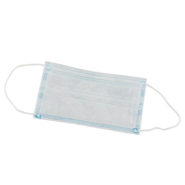 Quality Adults Sterile Blue Disposable Surgical Face Mask 17.5*9.5cm Size Eco - Friendly for sale