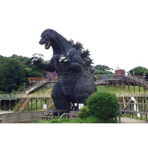 Buy cheap Dinosaur Godzilla Statue With Sensor And Remote Control Starting System from wholesalers