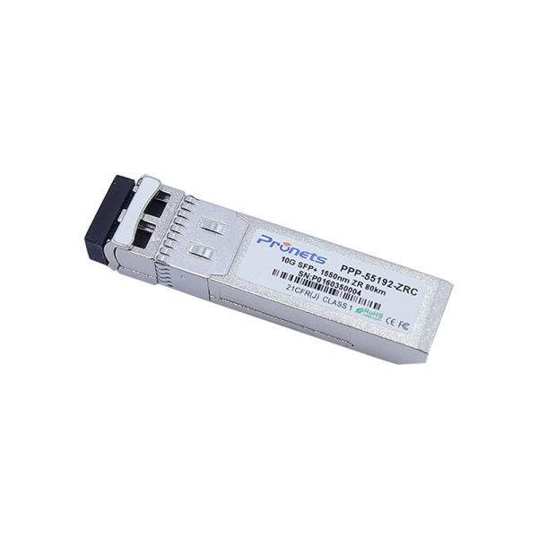 Buy cheap 10G Ethernet 80KM ZR SFP+ Optical Transceiver PPP-55192-ZRI from wholesalers