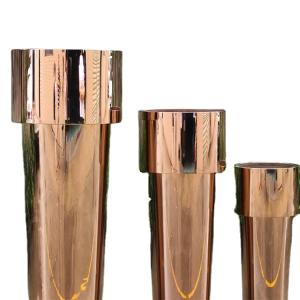 Customizable garden pillar leizisure flower pots unique planters