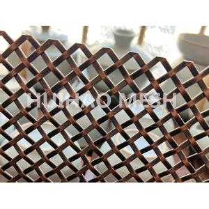 42% Open Area Antique Bronze Decorative Steel Wire Mesh Ss 304 For Furniture