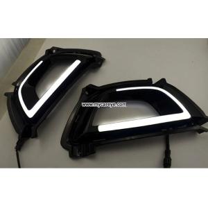 Buy cheap KIA Sportage 2015 DRL LED Daytime driving Lights Car front light upgrade from wholesalers