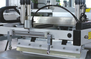 Semi - Automatic Paper / Label Silk Screen Printing Equipment 380V 3kw