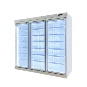 Buy cheap Fan Cooling Copeland Swing Glass Door Freezer With R404 Refrigerant from wholesalers
