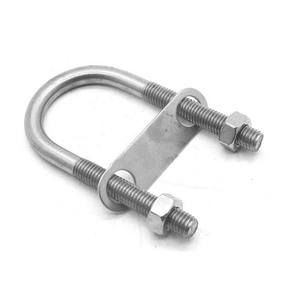 Buy cheap Carbon Steel Grade 8.8 M16 Zinc Plated Pipe Bracket U Bolt Full Thread from wholesalers