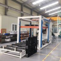 Buy cheap 12.7KW Automatic Palletizer Machine For Stacking 50kg Bags In Pallet product
