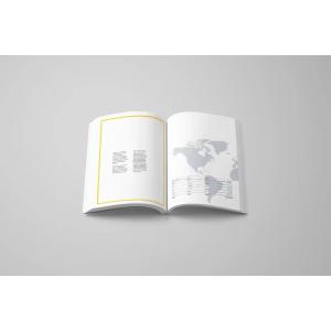 Hardcover Custom Magazine Printing Services Perfect Offset Book Printing Service