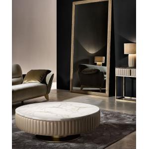 Buy cheap Matte Customized Coffee Table Contemporary 45cm Italian Marble from wholesalers