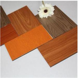 Buy cheap Wooden Color ACP ACM Aluminum Composite Panel Mould Proof from wholesalers