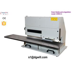 Two Linear Blades Aluminum LED Strip Pcb Depaneling For 0.3-3.5mm Thickness PCB