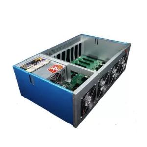 Buy cheap 8 GPU Ethereum Miner Machine Built In PSU 1800W With 4GB DDR3 Notebook from wholesalers