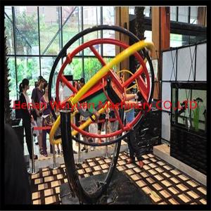 Buy cheap Fun park attractions rotation rides 2 seats human gyroscope from wholesalers
