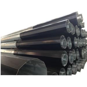 Buy cheap 69kv Dodecagonal Power Transmission Pole with Bituminous Paniting NEA Standard from wholesalers