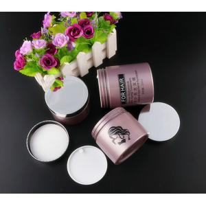 Shatterproof Cylinder Round Plastic Canisters Empty Cosmetic Containers 80ml