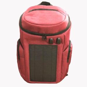 Buy cheap Multifunctional Waterproof USB Solar Rechargeable Backpack from wholesalers